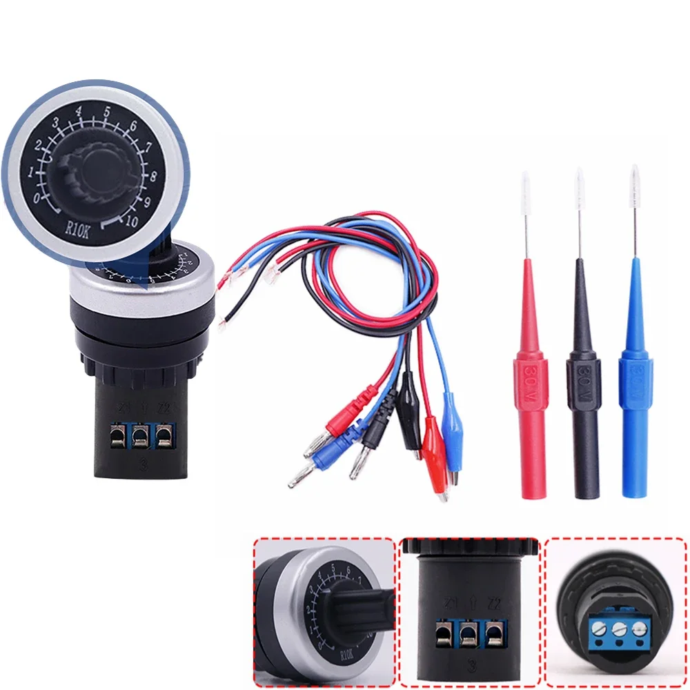 جهاز اختبار دوائر السيارات ، مولد تناظري ، جهاز محاكاة مقاومة الإشارة ، أداة تشخيص الوقود ، 12 فولت