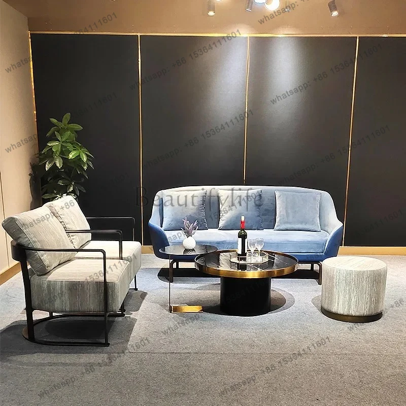 D25 طاولة شاي مستديرة مزيج غرفة المعيشة الزجاج المقسى بلاطة الصخور الطبيعية طاولة القهوة الصغيرة الخفيفة الفاخرة الحديثة #3