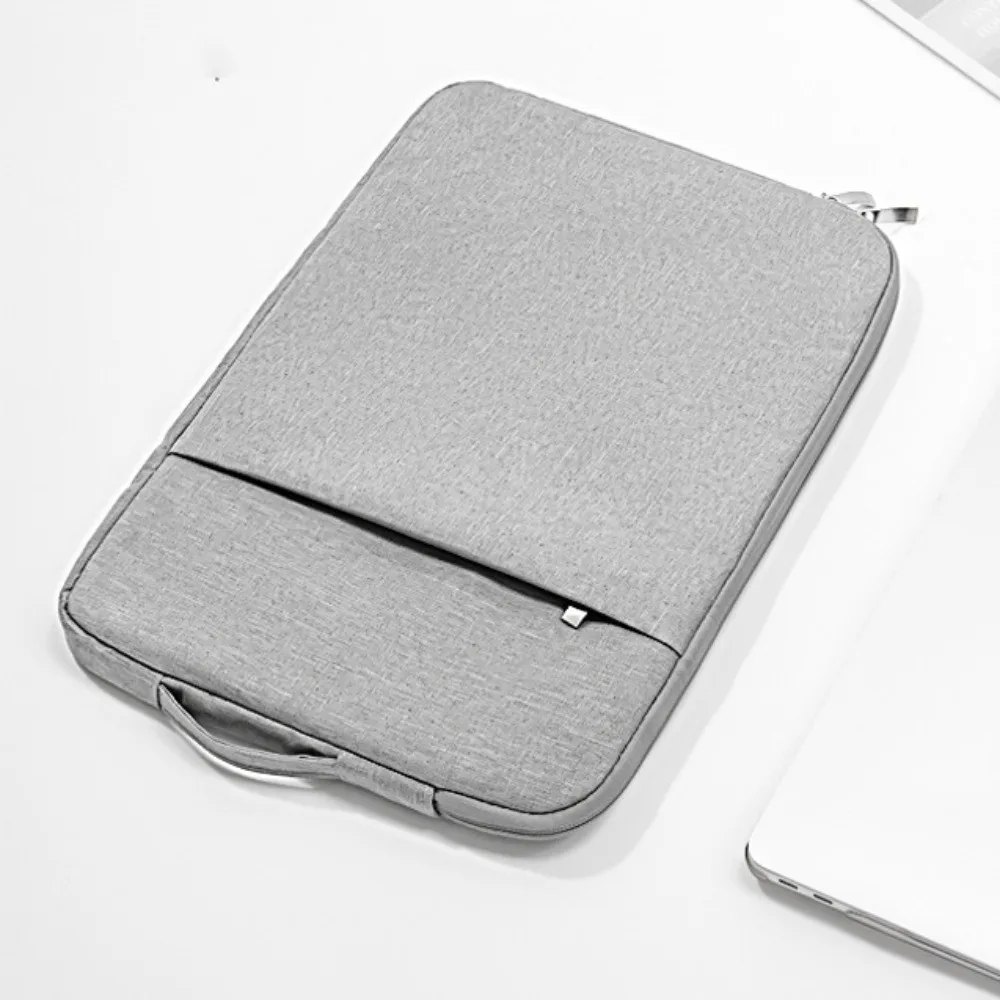 

Fashion With Handle Portable Laptop Bags Lightweight Waterproof Laptop Case Dual Zipper Soft Material Notebook Sleeve Office Use