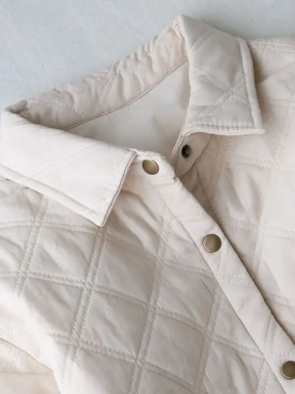 

Special Treaent Cotton Jaet Women's Autumn Winter Design Sensible Anti-Aging irt Cotton Outerwear Artistic Loose Fit