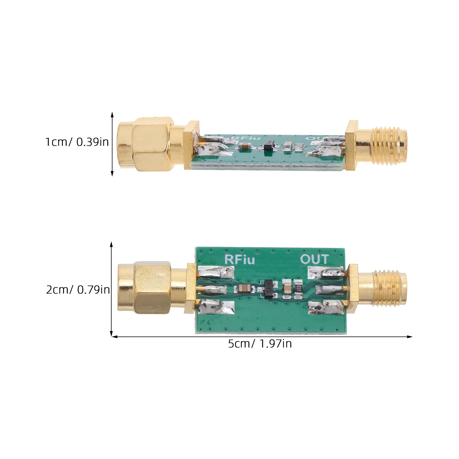 Envelope Demodulator Module Microwave Tester 0.1-3200Mhz Microwave Leakage Home Oven Radiation Leak Safety