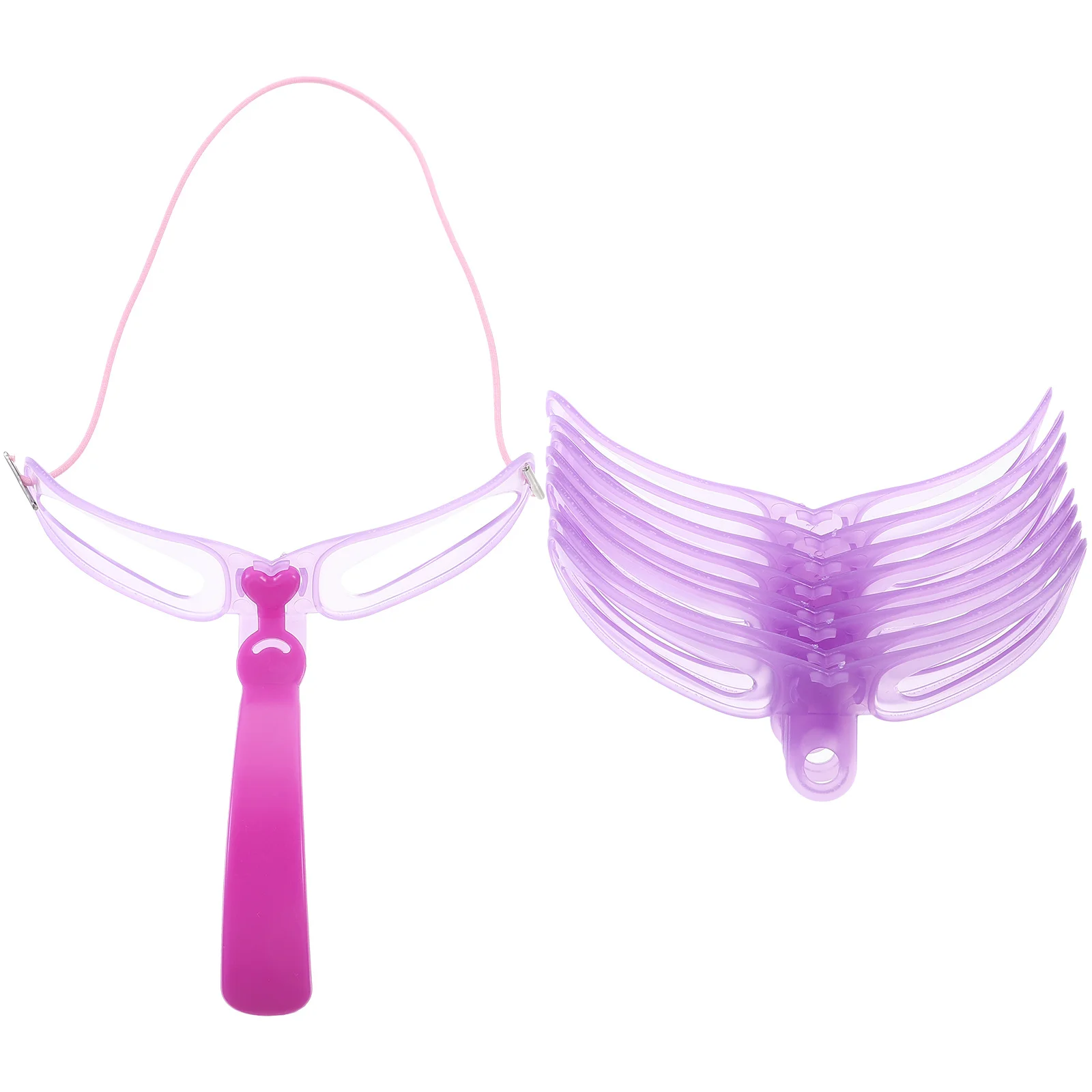 8 Kinds Reusable Eyebrow Stencil Kit Handheld Eyebrow Tool for Natural Fuller Defined Shape DIY Makeup Eye Brow Ruler