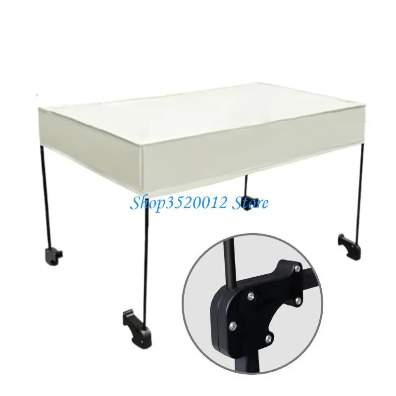 

27RD Beach Cart Shopping Awning Canopy Awning Canopy for Outdoor Camping Folding Trolley Awning Sun Protections Trolley Cart