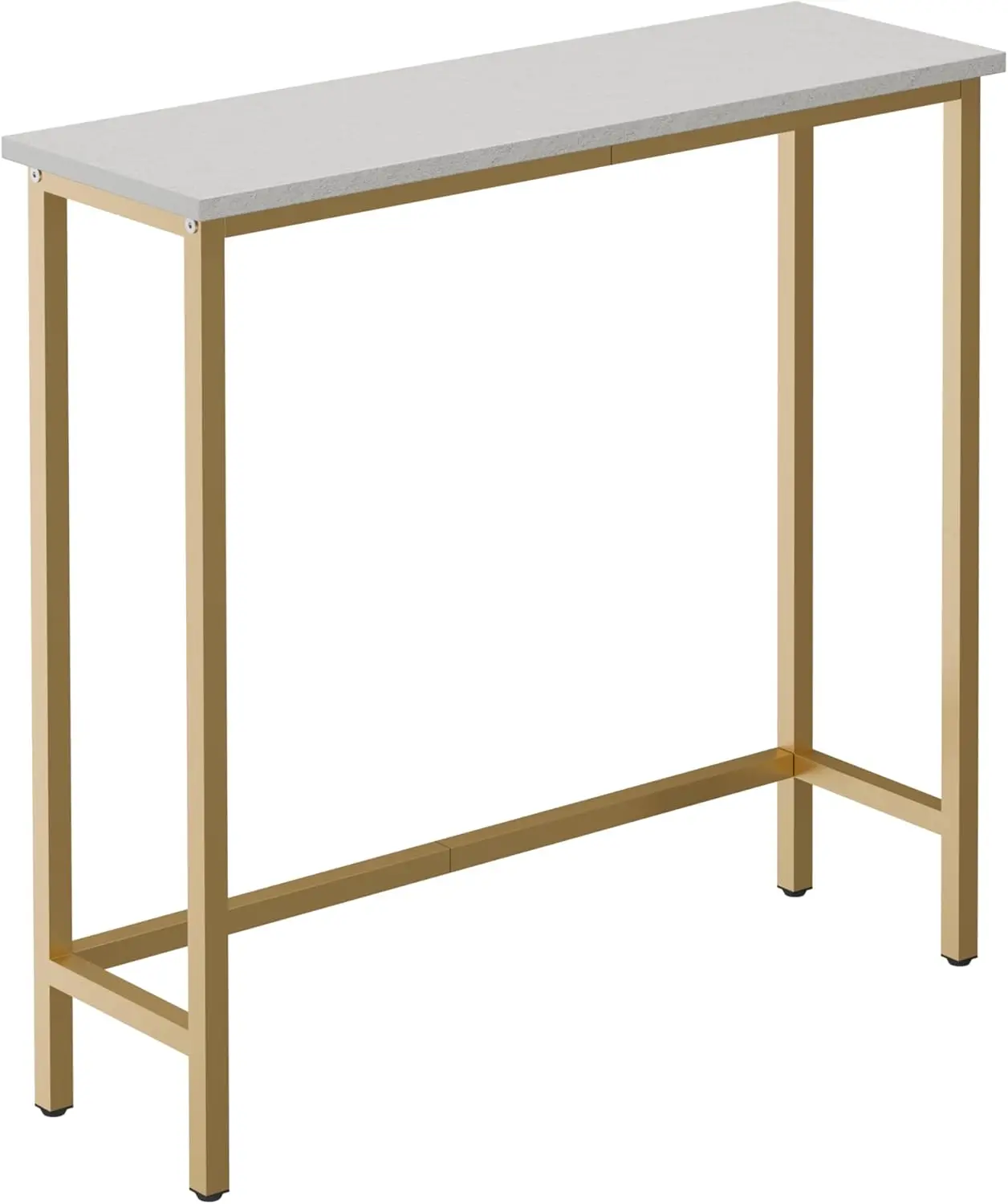 

Narrow Hallway Table 29.5" Small Console Stand Slim Entryway Table Sofa Desk for Hallway Bedroom Living Room Foyer Rock Texture