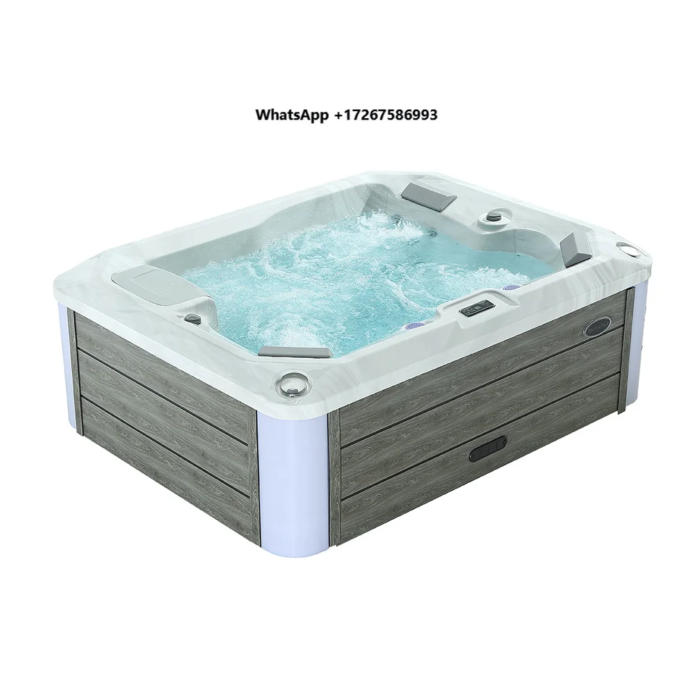 SPA Pool, Constant Temperature Bathtub with Ozone Sterilization & 12 LED Lights American Imported Acrylic