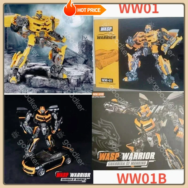 

В НАЛИЧИИ Trasformazione WW-01 WW01 Giallo Auto WW-01B Nero Ko MPM03 LTS-03C Фигурка в металло con scatola