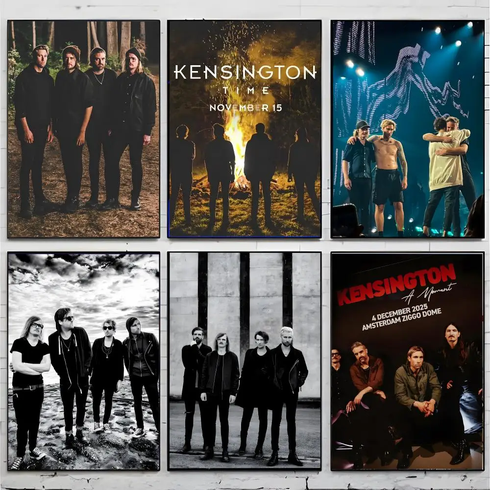 Band Rock K-Kensington Poster Superior Home Space  Indoor Decorative Art & Home Decor