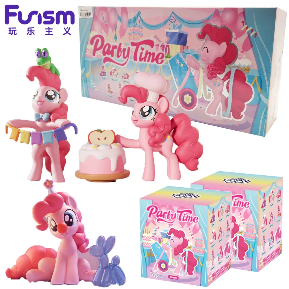 

FUNISM My Little Pony Party Time Series Blind Box Collection Home Models Creative Ornaments Decor Children's Toy Birthday Gifts