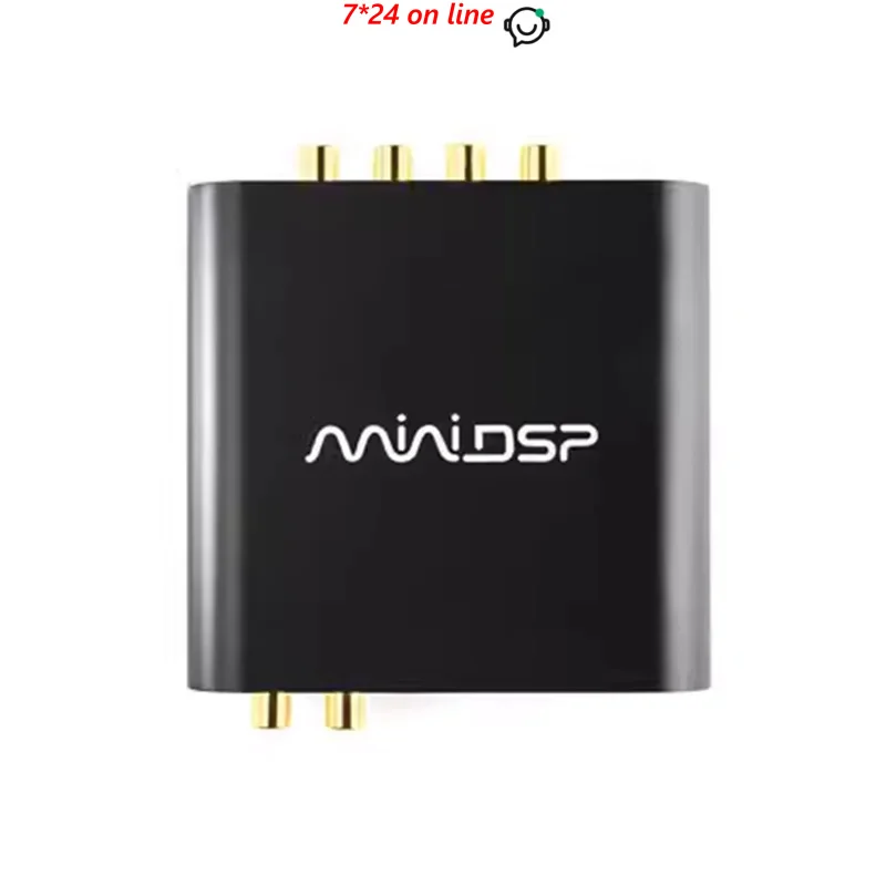 

MiniDSP 2x4HD Audio Signal Processor Electronic EQ Frequency Divider Filter Low Frequency Management Correction 32bit/96kHz