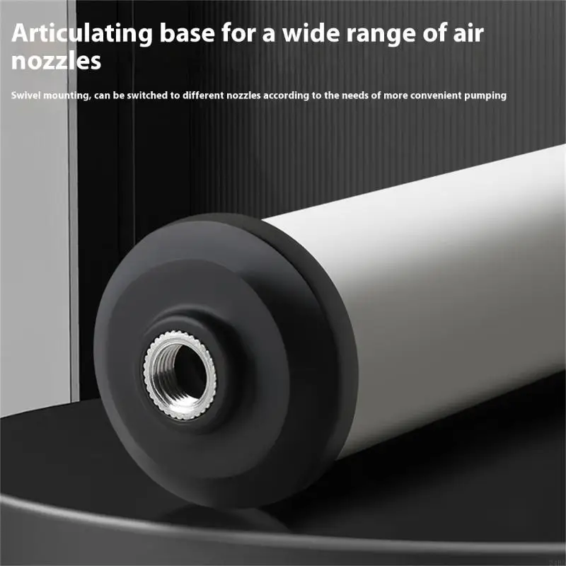 Ручные шариковые насосы Небольшой спортивный шаровой настрой с иглой, насадкой, шлангами для ручных насосов для волейбола, 24BD