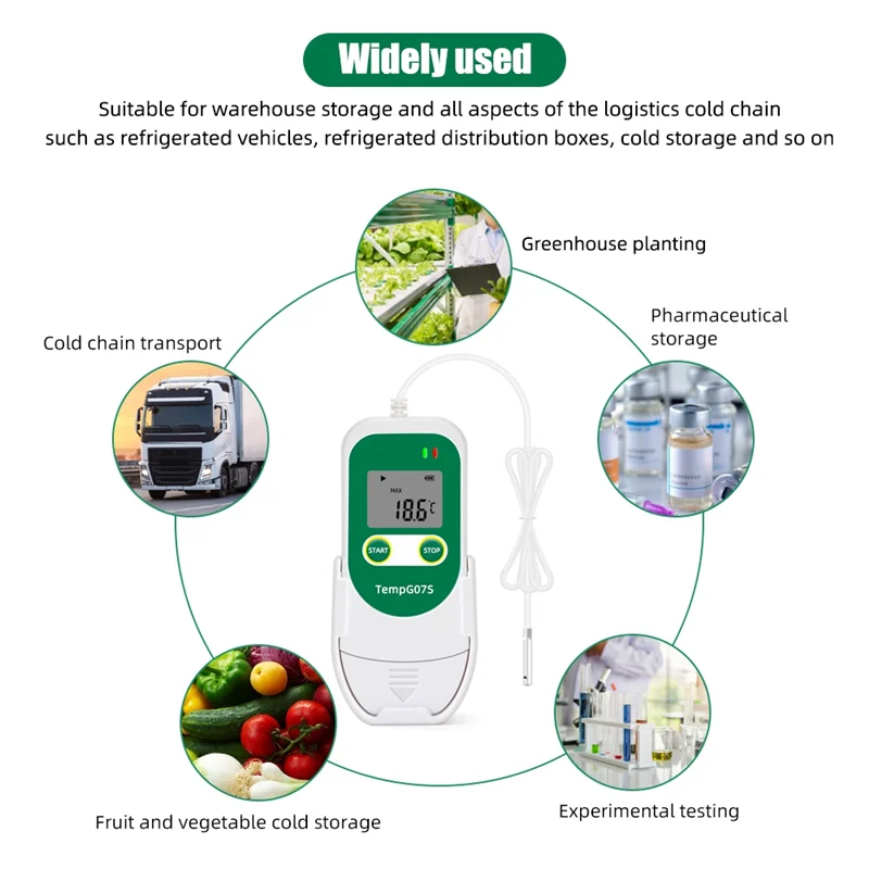 B04B-Tempg07s Temperature And Humidity Recorder PDF Temperature Recorder USB Data Logger Recorder Humiture Recording Meter