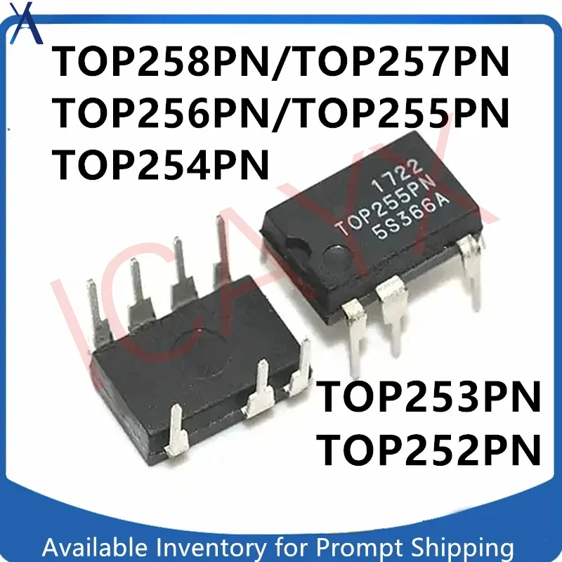 

1PCS New TOP255PN TOP258PN TOP257 256PN 254PN 253PN DIP7 Power Management Chip Original