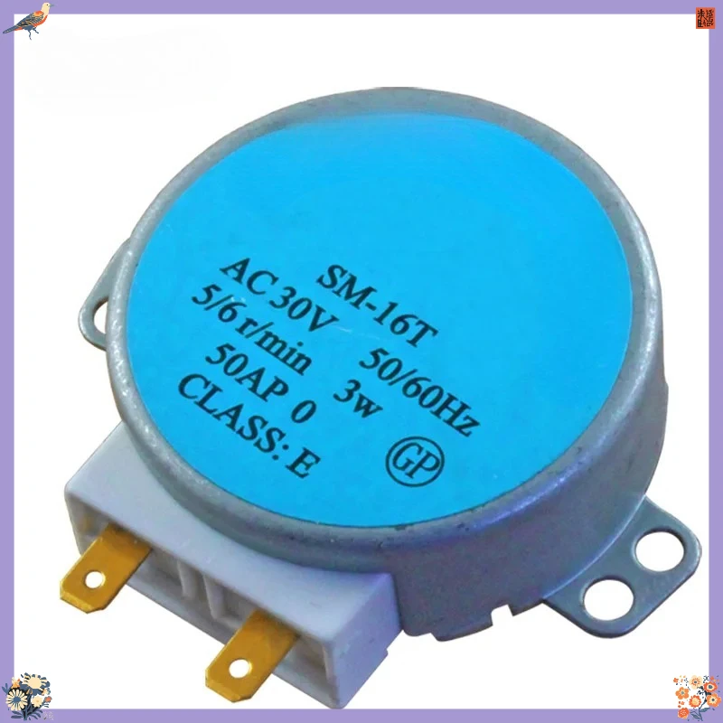 Motor Sincrónico Original para Plato Giratorio  Microondas SM-16T 30V - Pieza de Repuesto para Motor  Rotación  Bandeja