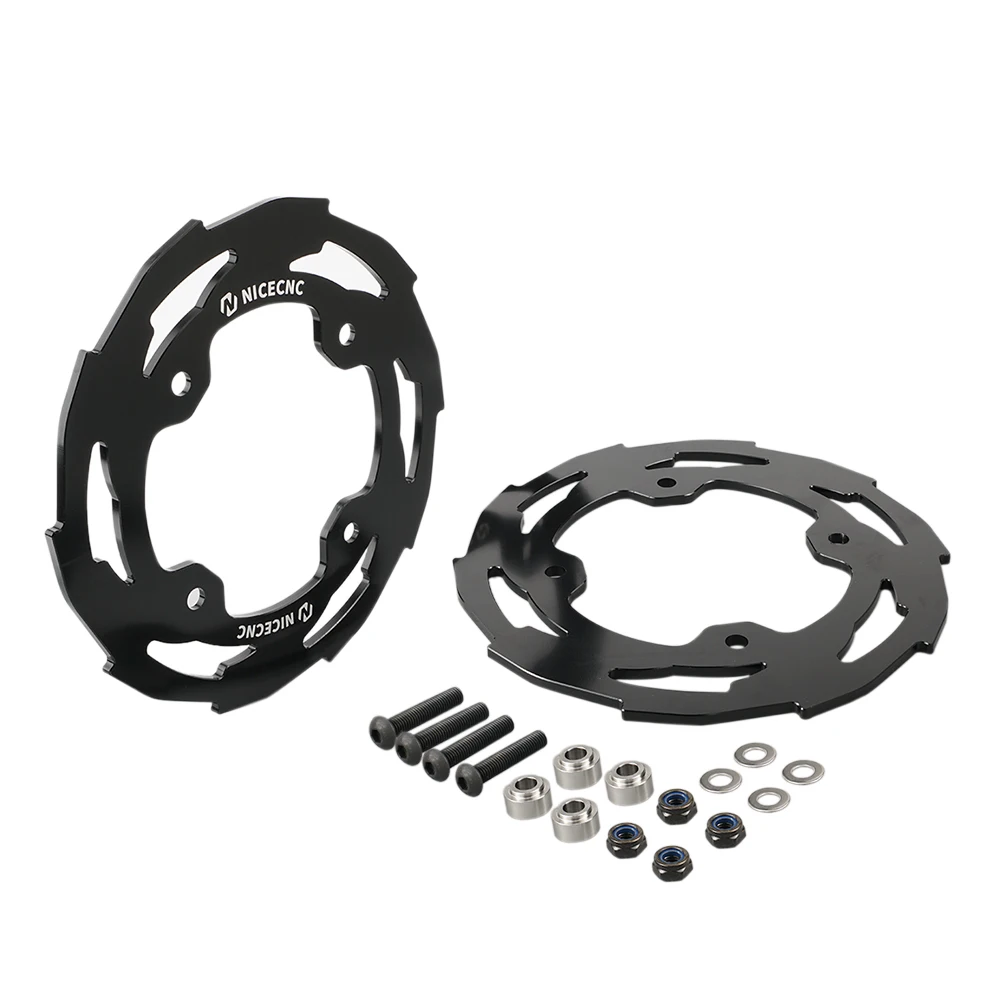 NICECNC Für Yamaha YFZ450R RSE 2009-2022 2 Stück Kettenradschutzabdeckung, verhindert Entkette, Aluminium ATV-Zubehör – Detail 8