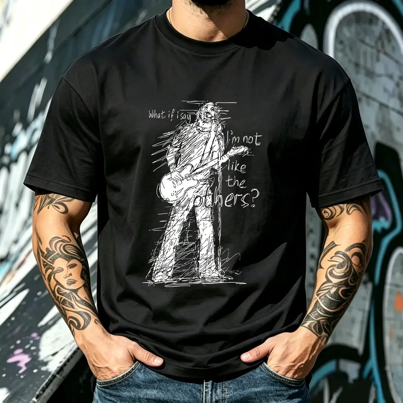 washed T Shirt Dave Grohl NEW black short sleeve All sizes S to 345Xl Q1669 long or sleeves vintage Washed designer clothes