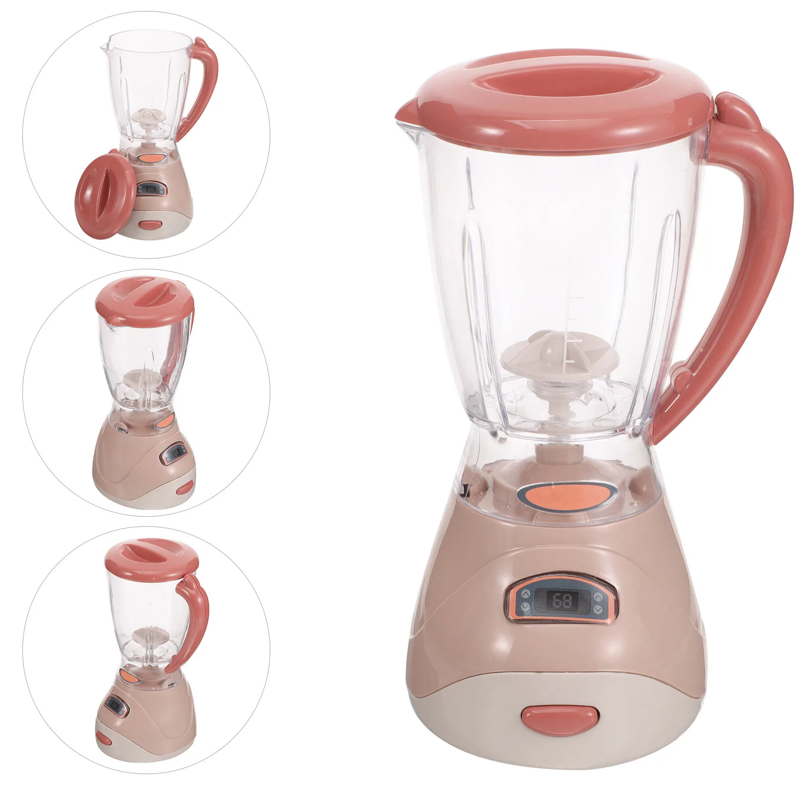 1Set Juice Machine Play Kitchen Appliance Kids Pretend Play Educational Liquidizer Simulation Household Kitchen Accessories