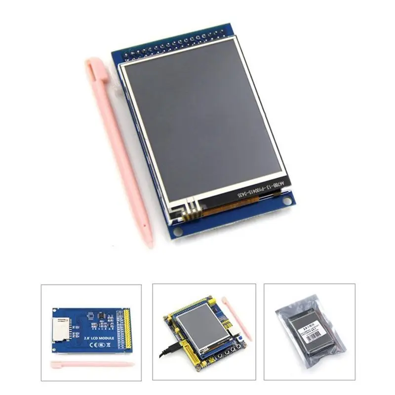 (DT37) 2.8 Inch TFT LCD ILI9341 Touch Screen Module 240X320 Resolution Supporting 16BIT RGB 65K Color Display with Touch Pen