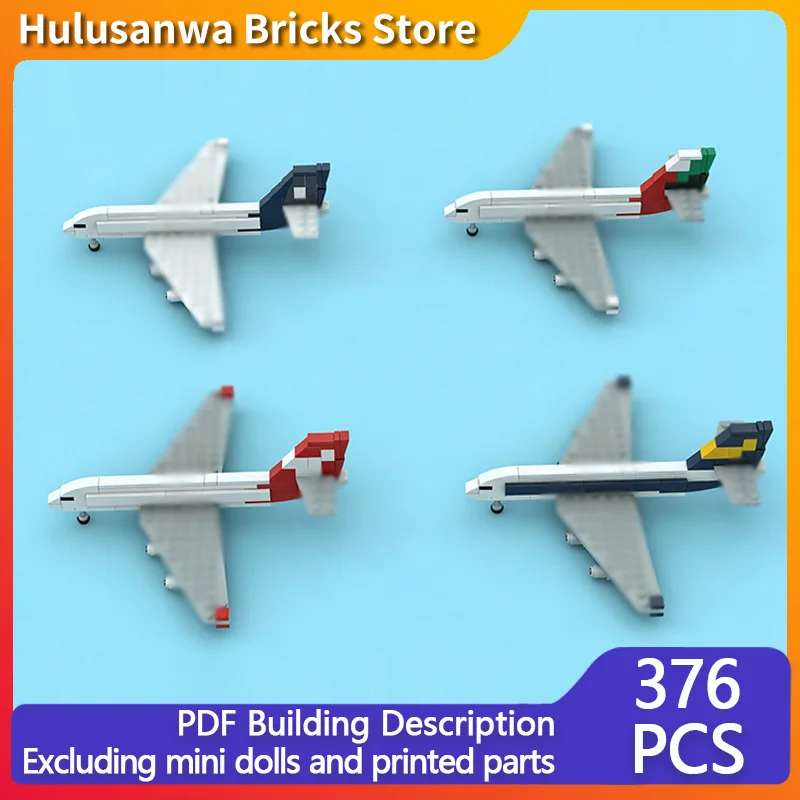 

Набор для сборки модели Airbus A380 из строительных блоков MOC, военная техника, модульные технологии, подарки, праздничный набор, детские игрушки для сборки