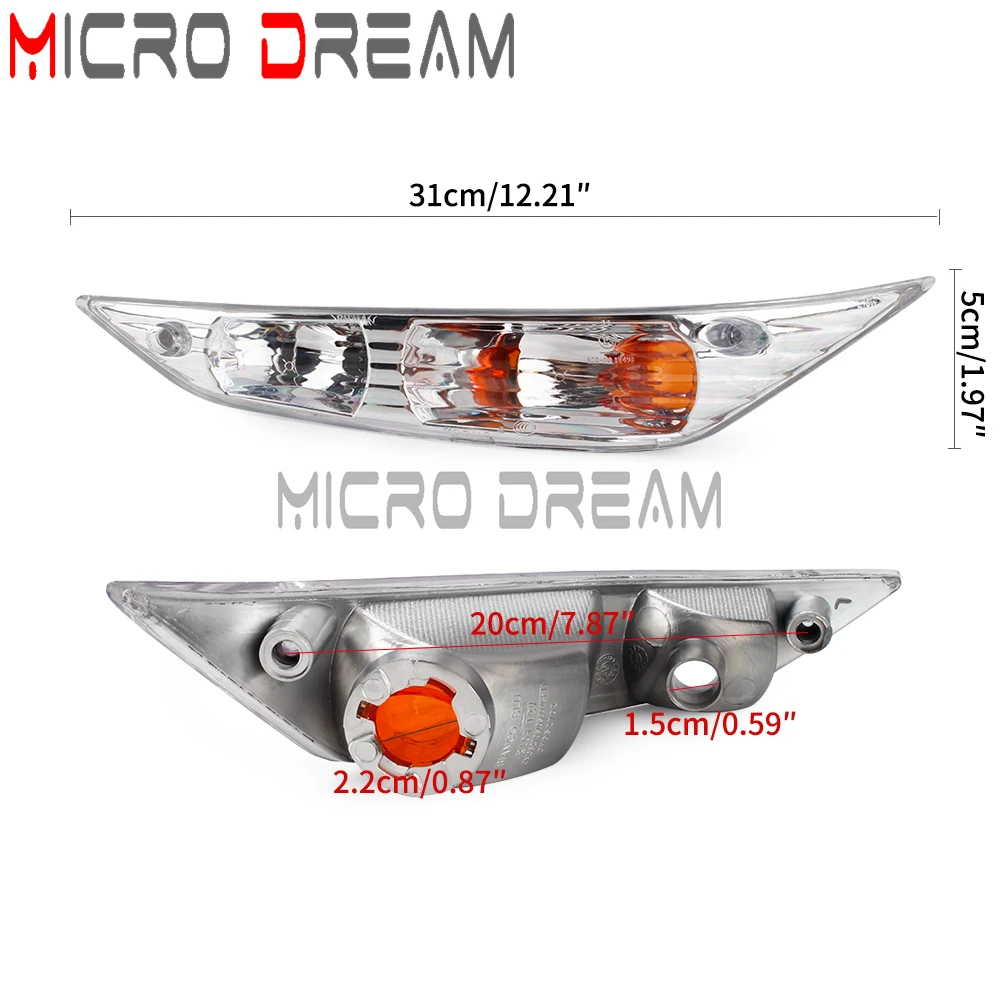 12V E4 Motocykl Skuter Przedni kierunkowskaz Migający kierunkowskaz Do Zip 2 50cc AC 4-suwowy SP Podstawa 50cc 100cc 125cc SSL 25