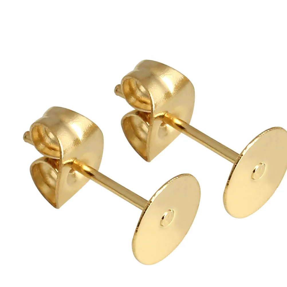 

400 Pcs Steel Iron Earplug Set Girls Accessories Earring Back Stopping Earrings Material