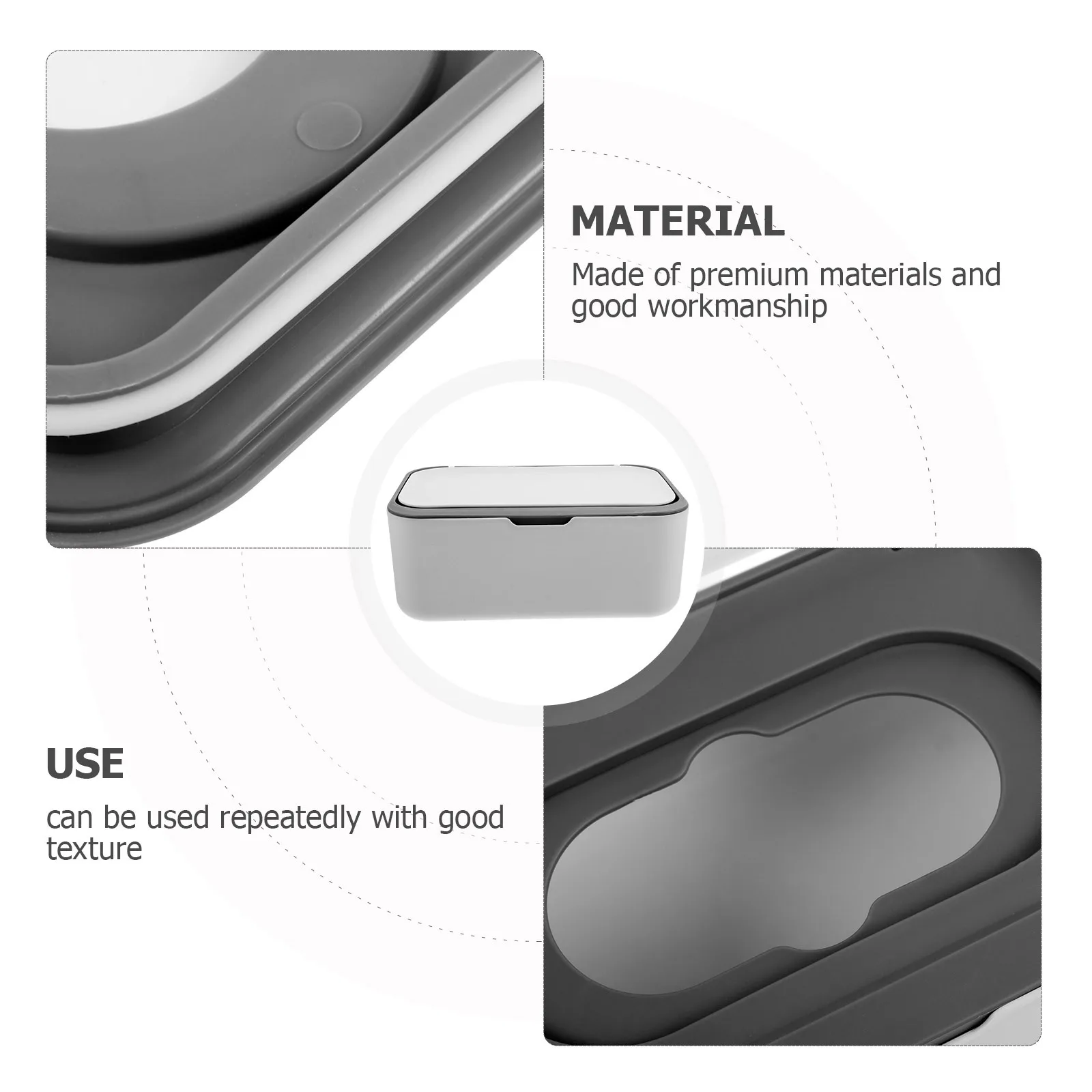 صندوق مناديل مبللة جافة، حامل مناديل مبللة للأطفال، حقيبة سفر محمولة خفيفة الوزن، حاوية مسح قابلة لإعادة الاستخدام للحمام