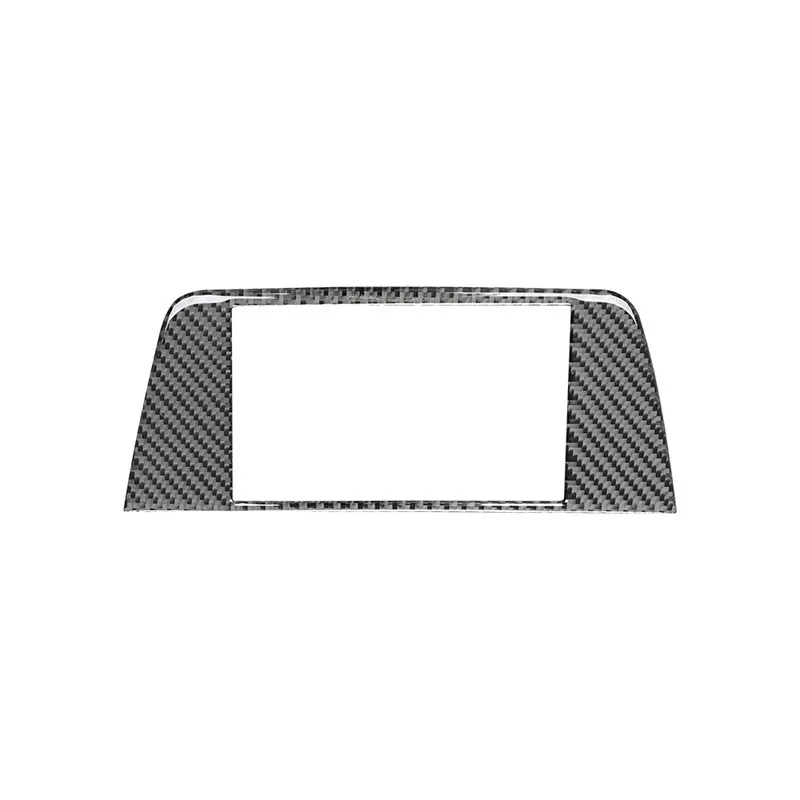 Suitable for BMW NewX1 F48Interior Carbon Fiber Navigation Frame NewX1Modified Parts Decorative Stickers