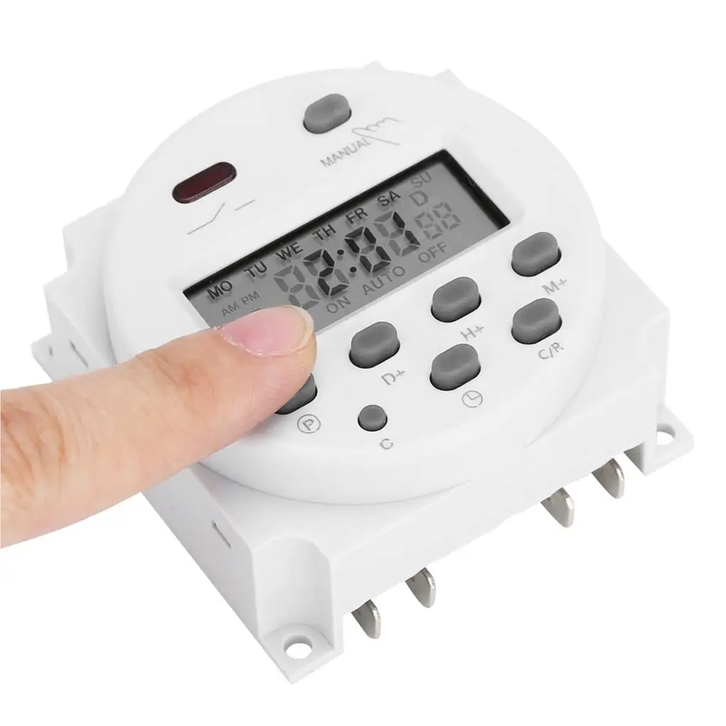 Zeit schalt uhr hochpräziser Programmierer programmier barer täglicher Timing-Werkzeug lüfter