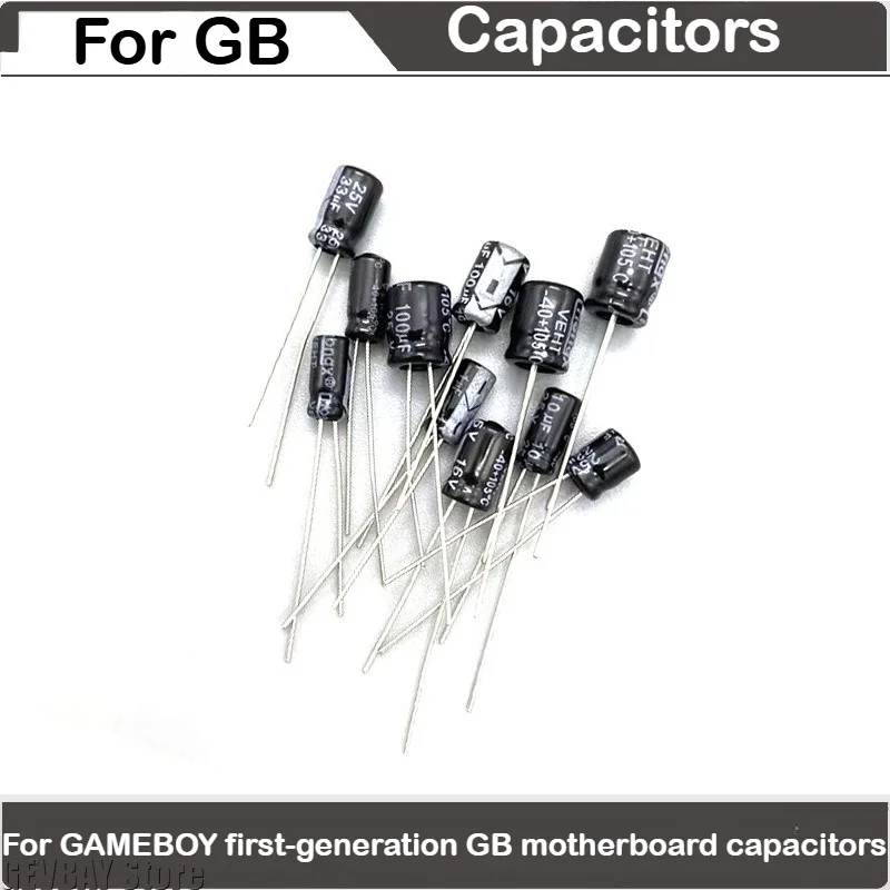 Capacitor for Gameboy Classic GB DMG - Motherboard Capacitor Set Accessories for Repair Kit