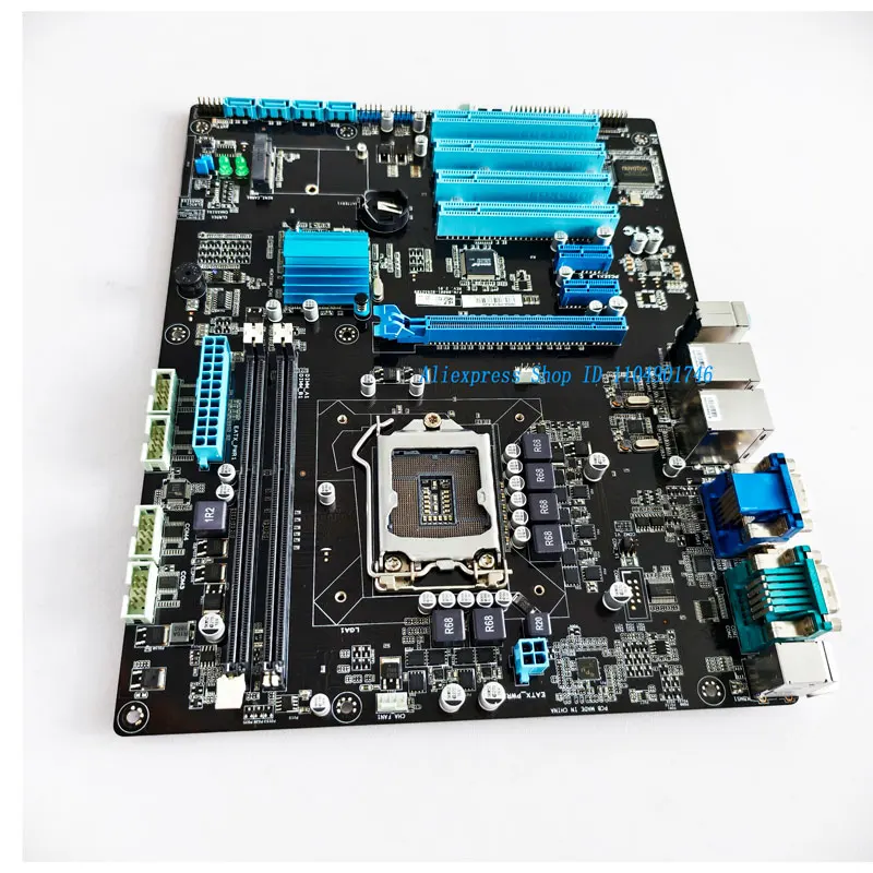 مناسبة للوحة الأم للتحكم الصناعي IMBA-H61A-A20 - منافذ الشبكة المزدوجة - اللوحة الأم للمعدات الصناعية