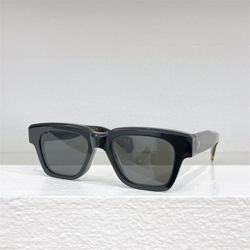 Винтажные трендовые женские солнцезащитные очки, прямоугольные толстые ацетатные солнцезащитные очки для отпуска, fellini Travel oculos sol masculino