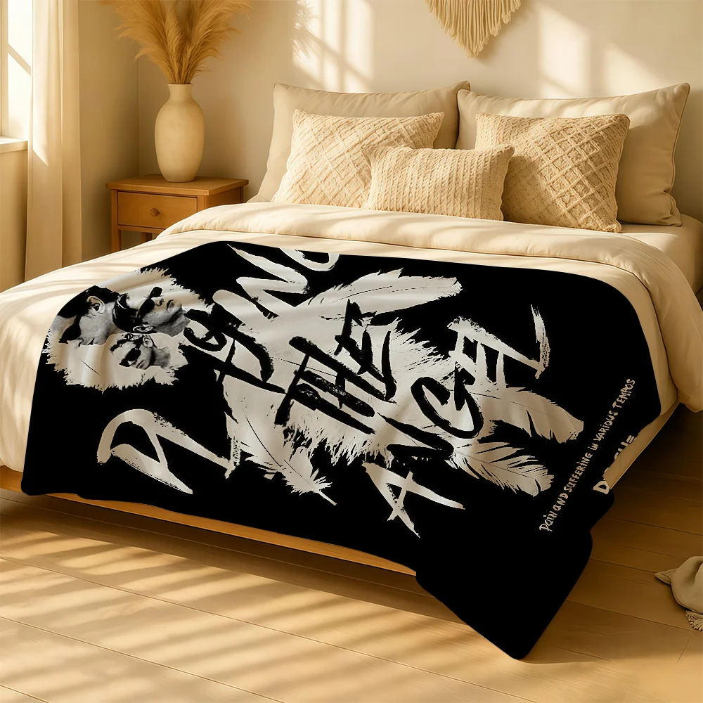 Band D-Depeche M-Mode Blanket For Soft Warm Knee For Bedroom Living Room Bed Sofa Camping Picnic Office Gift Throw