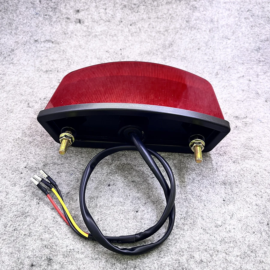 Smoke Lens Universal Motorcycle Rear Brake Light 21 LED Motorbike License Plate Tail Flashers For Honda Suzuki Yamaha Kawasaki