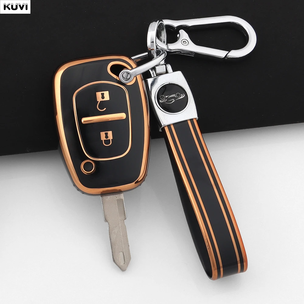 TPU Autoschlüssel-Schutzhülle für Renault Kangoo Traffic 2012, Clio 2004, Master, Nissan Interstar, Opel Vivaro 2003, Movano