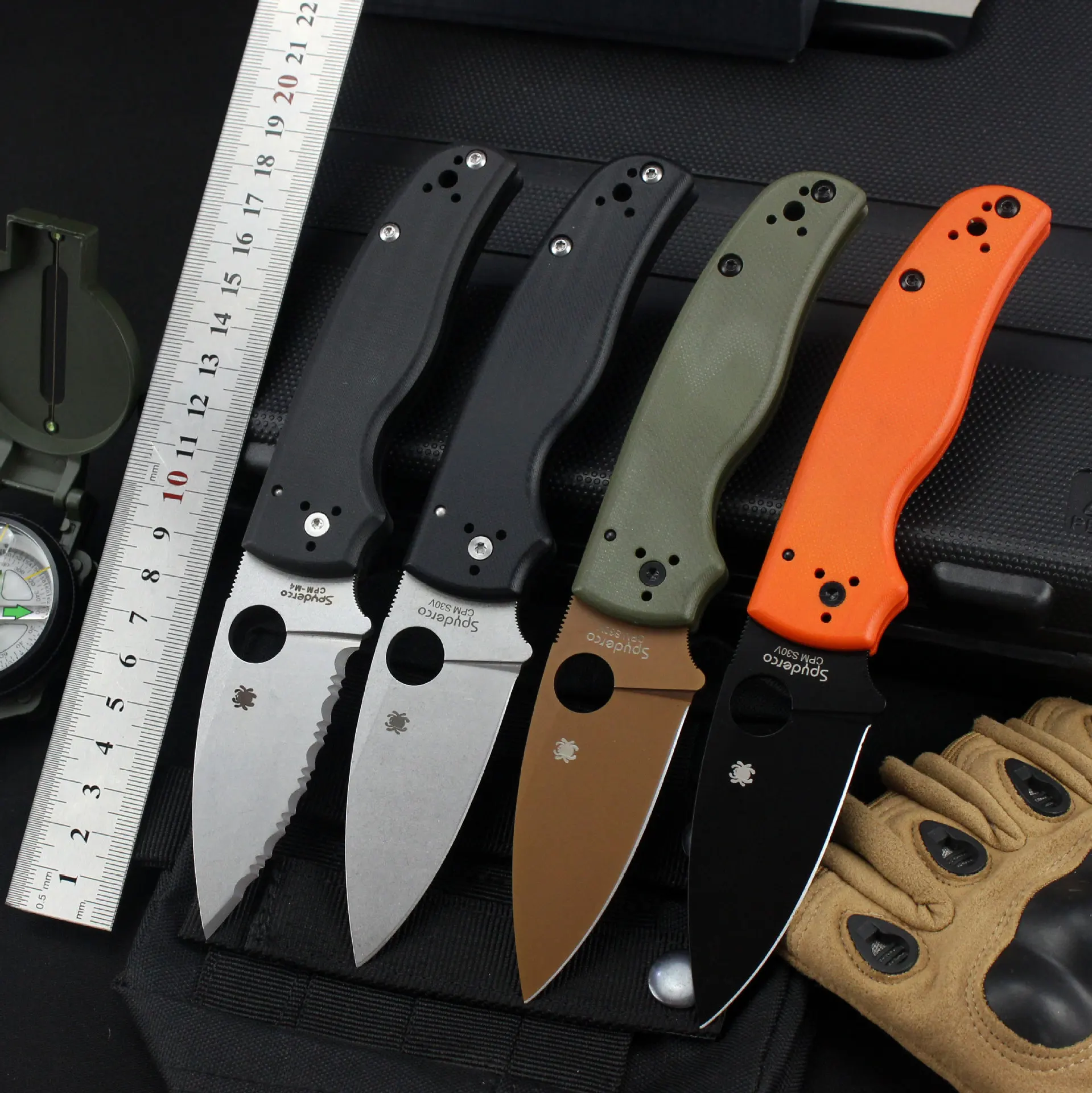 

Shaman C229 knife, field self-defense survival high hardness multi-functional folding knife