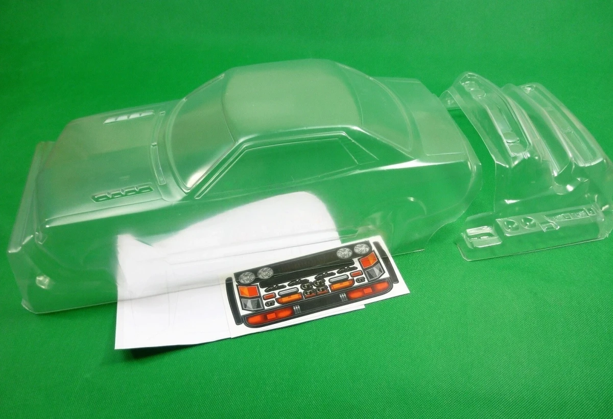 

Корпус из прозрачного поликарбоната для радиоуправляемой дрифт-машинки масштаба 1/10, 200 мм, подходит для шасси Tamiya TT02