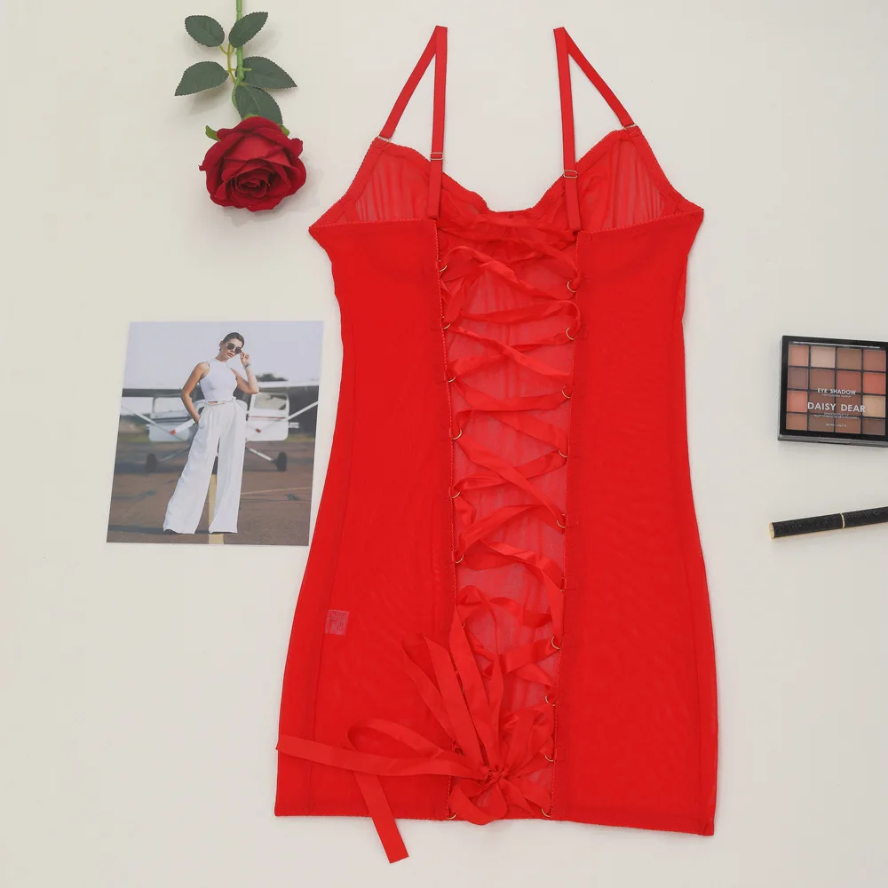 

Women Transparent Bra And Panty Set Underwear Set Hot Erotic Sexy Costumes Underwear Open Bra Thong Sexy Lingerie Sets