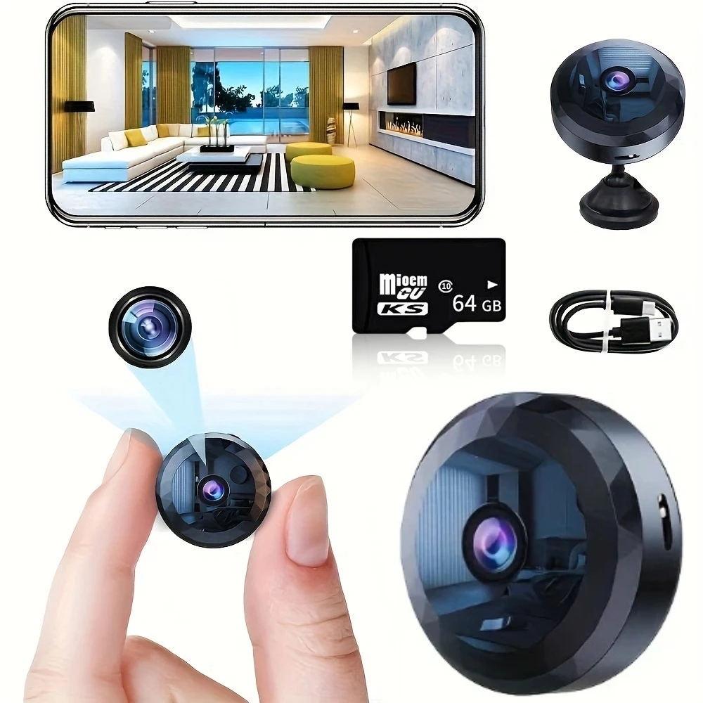 

Новая беспроводная мини-камера A11 с Wi-Fi, видеонаблюдение 1080P HD, камера безопасности с перезаряжаемой батареей и функцией обнаружения движения