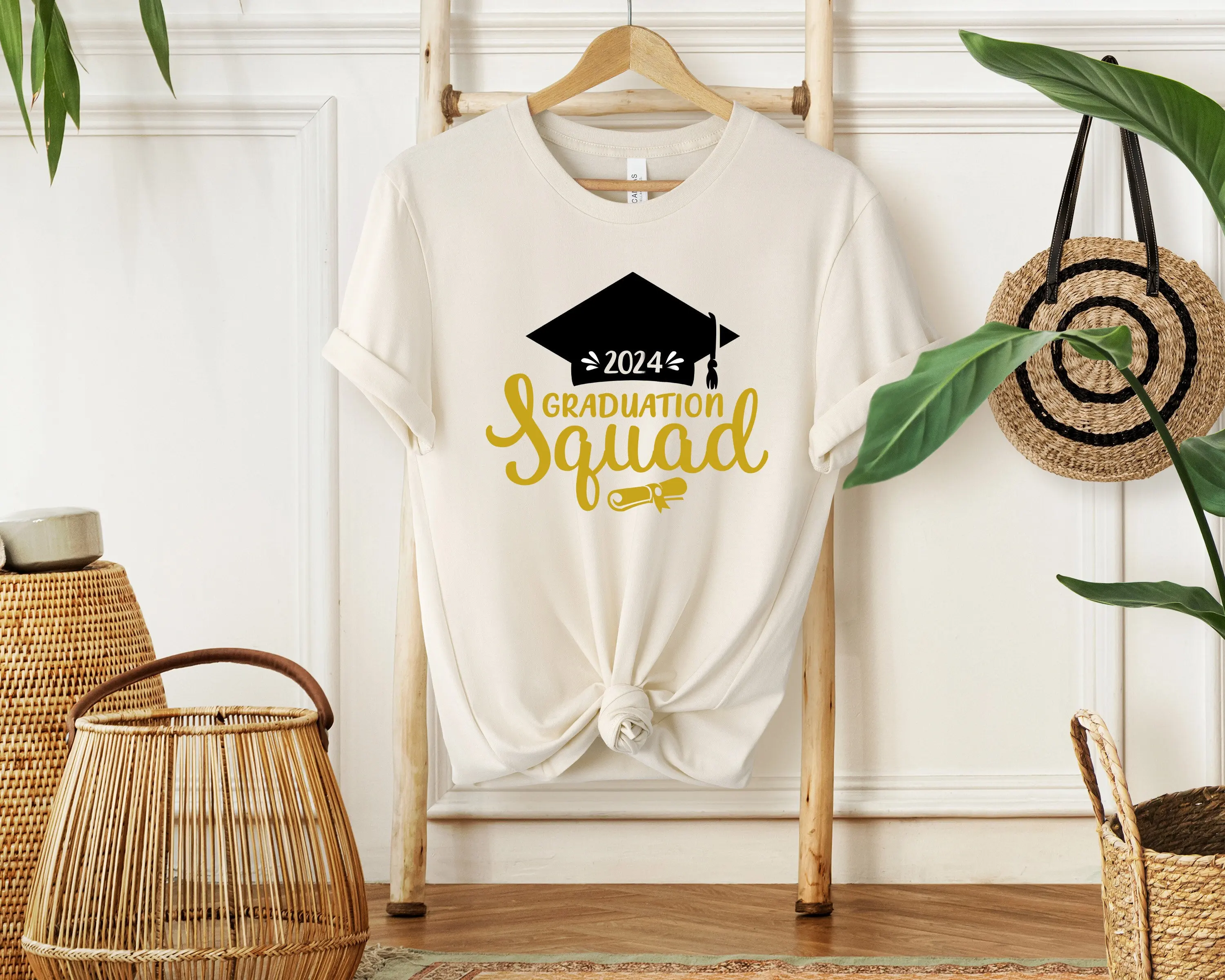 2024 Graduation Squad T Shirt Matching Shirts Grads Senior