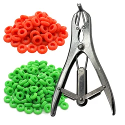 1Set Goat Castrate Emasculate Pliers Tail Cut Pig Sheep livestock Expansion Castration Forceps Veterinary Tools