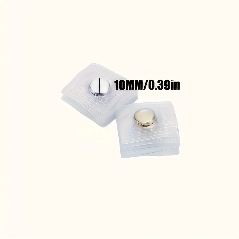 40pcs Invisible Magnetic Snap Buttons - 0.39