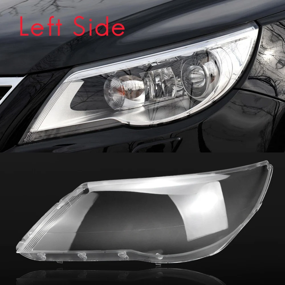 for Tiguan 2009 2010 2011 2012 Left Side Car Headlight Cover Transparent Lampshade Shell Lens Glass