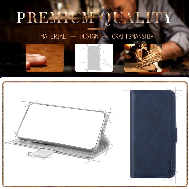 Case For Blackview BV9200 Case Magnetic Wallet Leather Cover For Blackview BV9200 Stand Coque Phone Cases