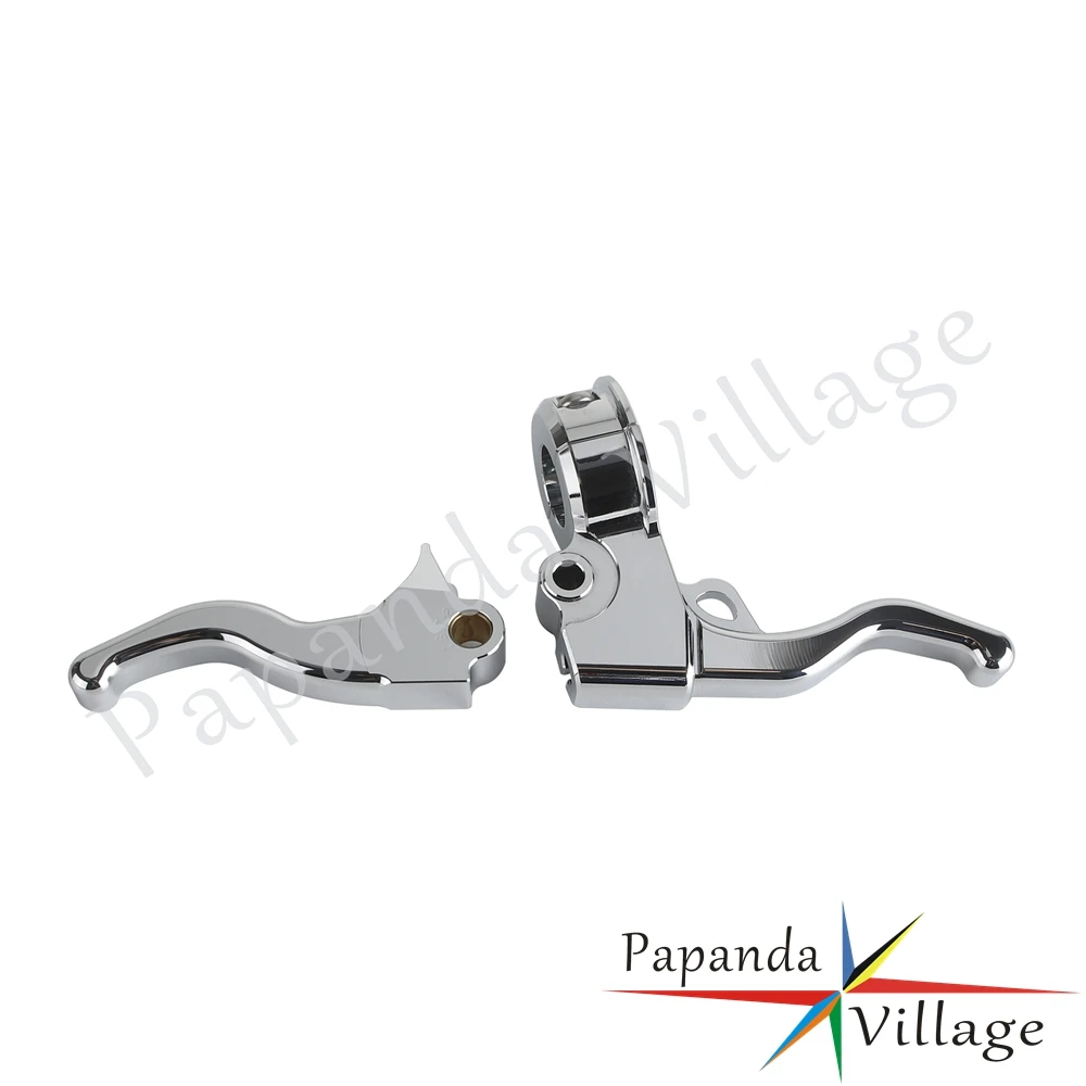 CNC Motorrad Bremshebel Einfacher Ziehen Kupplung Hand Control Hebel Für Harley Touring Road Glide FLTR/I Road King Classic FLHRC/I