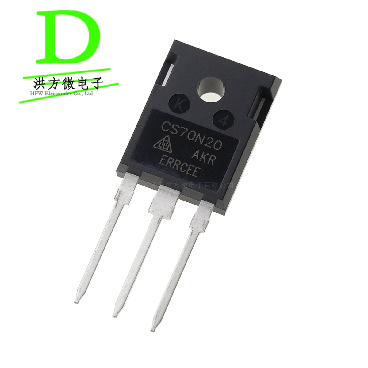 جديدة ومبتكرة موسفيت N-CH 600 فولت 52A TO247-3 FCH072N60F