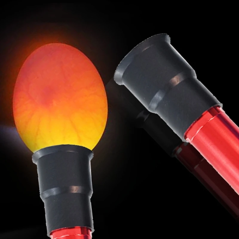KX4B حاضنة البيض اختبار البيض مصباح يدوي 9 LED مصباح شموع البيض معدات الحضانة الباردة أداة حضانة الدواجن