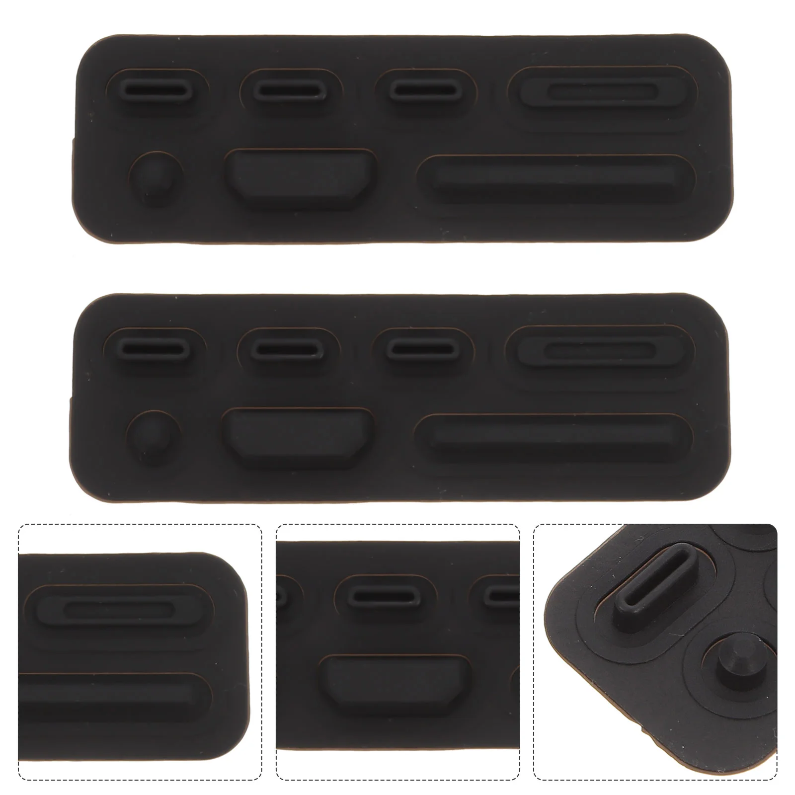 

3 Set Dust Plug Computer Cover Stopper Computers Port Chargers Laptop Plugs