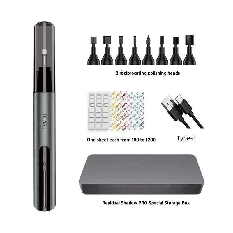 

DSPIAE ES-A PRO Upgraded Reciprocating Electric Polishing Pen Mini Grinder for Gundam Military Model Quiet Sanding Tool