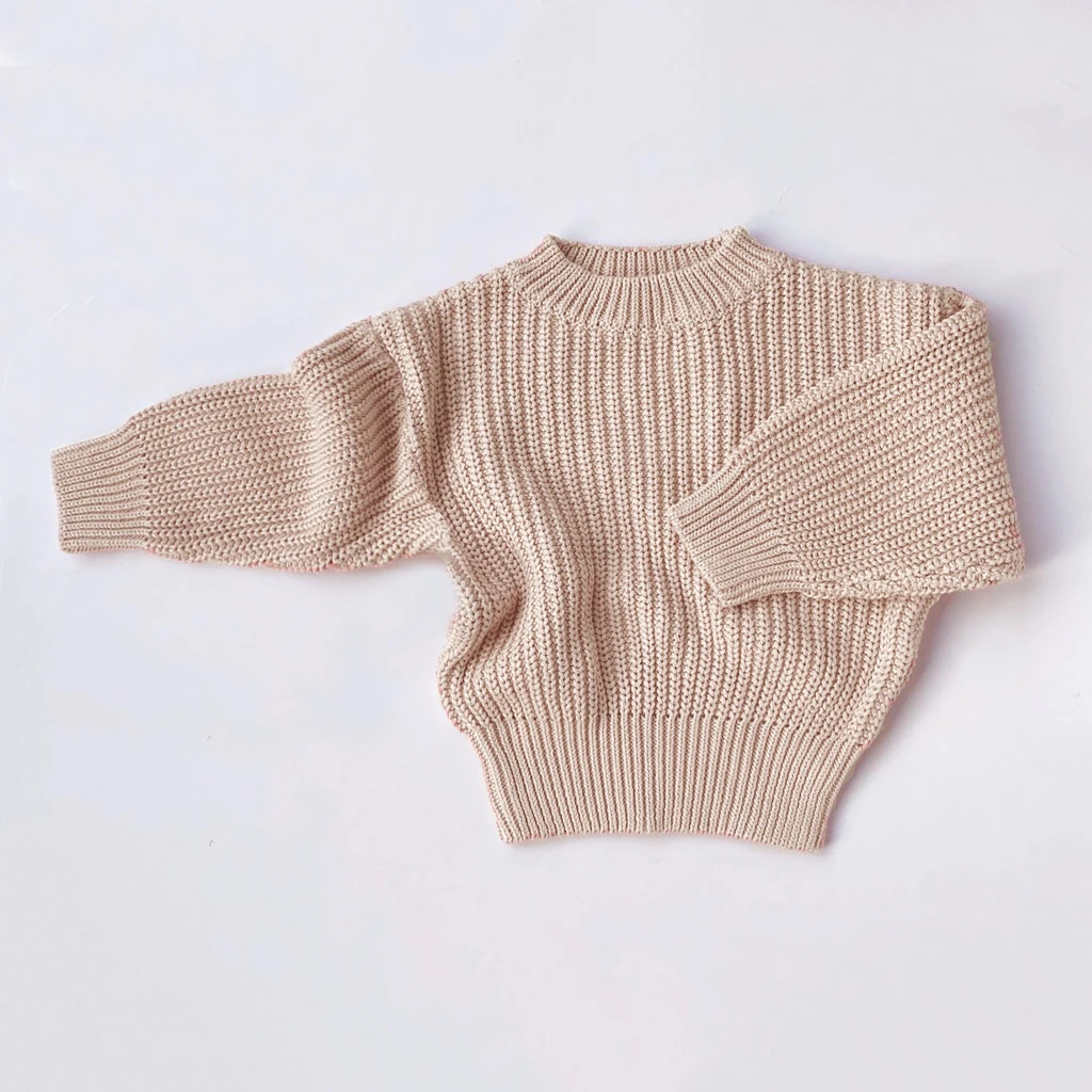 Autumn Children Sweaters Kids Knit Wear Kids Knitting Pullovers Tops Baby Girl Boy Sweaters Spring Kids Sweaters