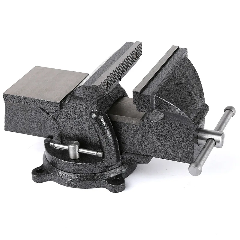 

Steel Black Heavy Duty Universal Bench Vise With 360 Degree Free Rotate Mounting Base