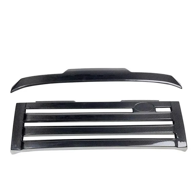 Carbon Fiber Rear Bumper Diffuser Front Spoiler Body Kit Car Parts for Land Rover Defender 110 2020-2025 Tuning Accessory